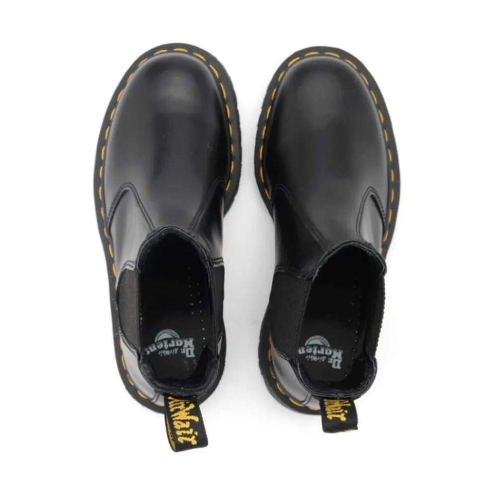 Chelsea Boots^Dr. Martens 2976 Bex Glatte Læder Chelsea Støvler Sort