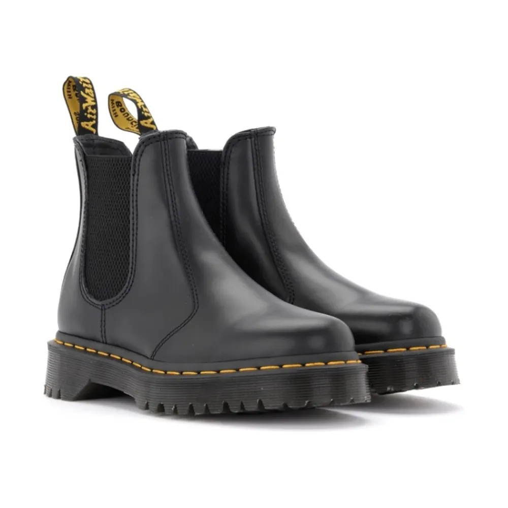 Chelsea Boots^Dr. Martens 2976 Bex Glatte Læder Chelsea Støvler Sort