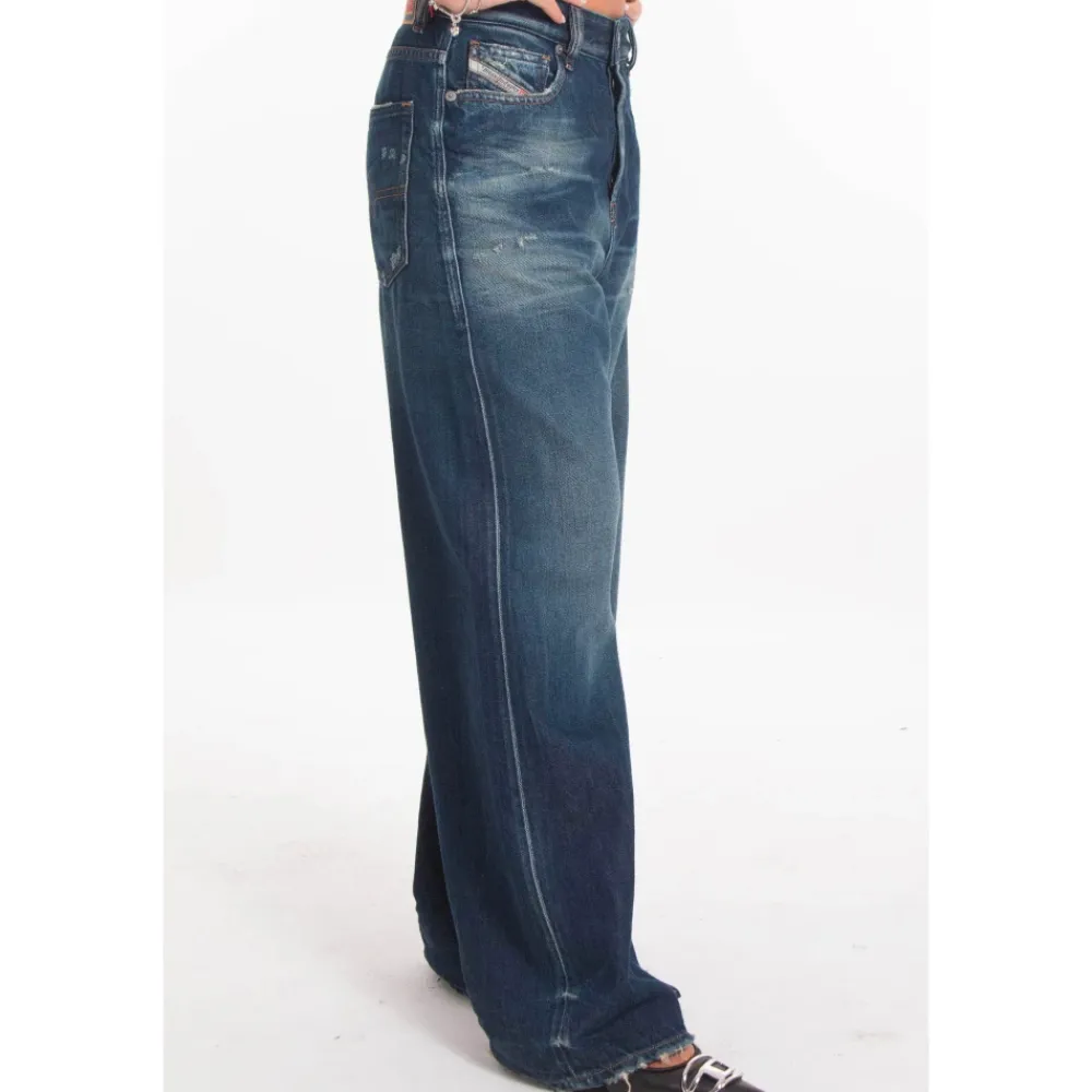 Jeans<Diesel 1996 D-Sire Wide Jeans Blå