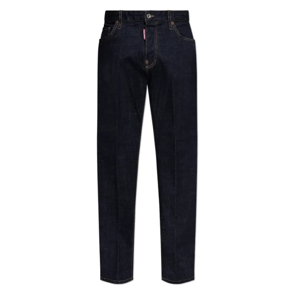 Jeans<Dsquared2 642 Jeans Blå