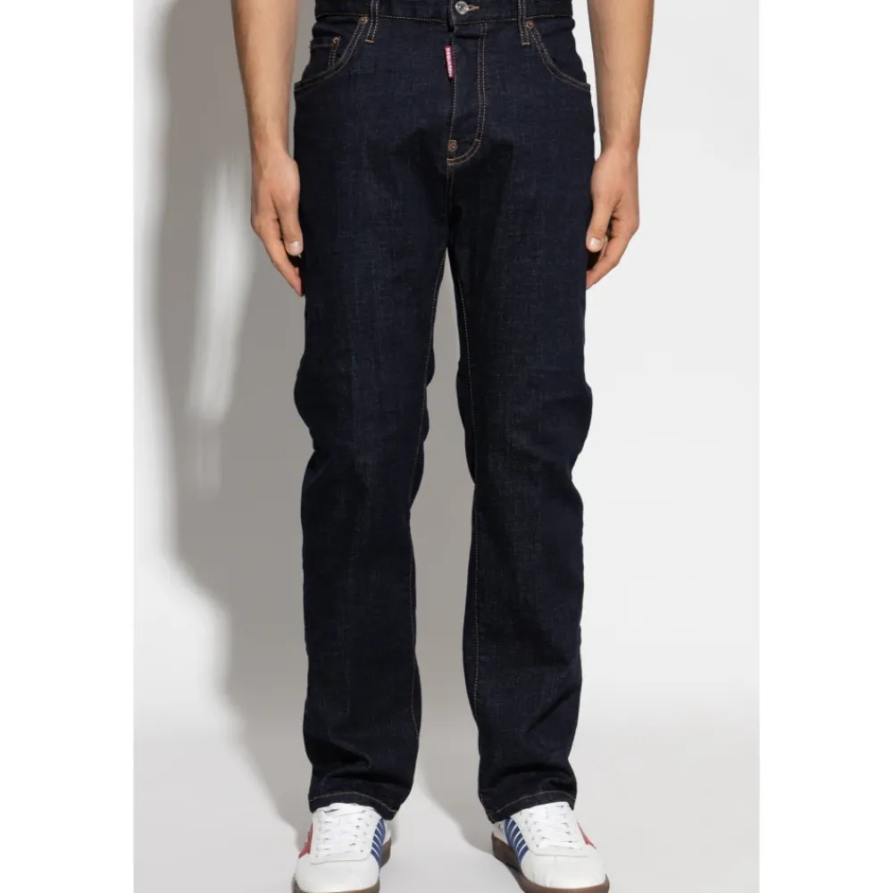 Jeans<Dsquared2 642 Jeans Blå
