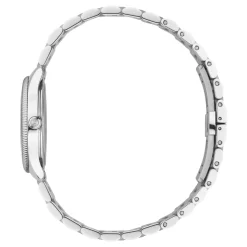 Ure^Gucci 29 mm rustfrit stålkasse, blå skive, rustfrit stålarmbånd, kvarts bevægelse Grå