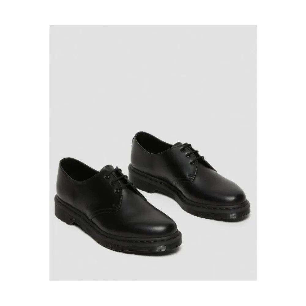 Business Sko<Dr. Martens 1461 Mono Smooth Sko Sort