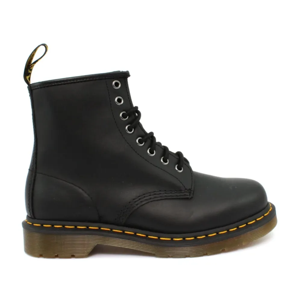 Støvler<Dr. Martens 1460 Nappa Læder Snørestøvler Sort