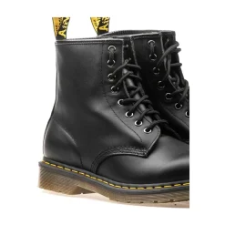 Støvler<Dr. Martens 1460 Nappa Læder Snørestøvler Sort