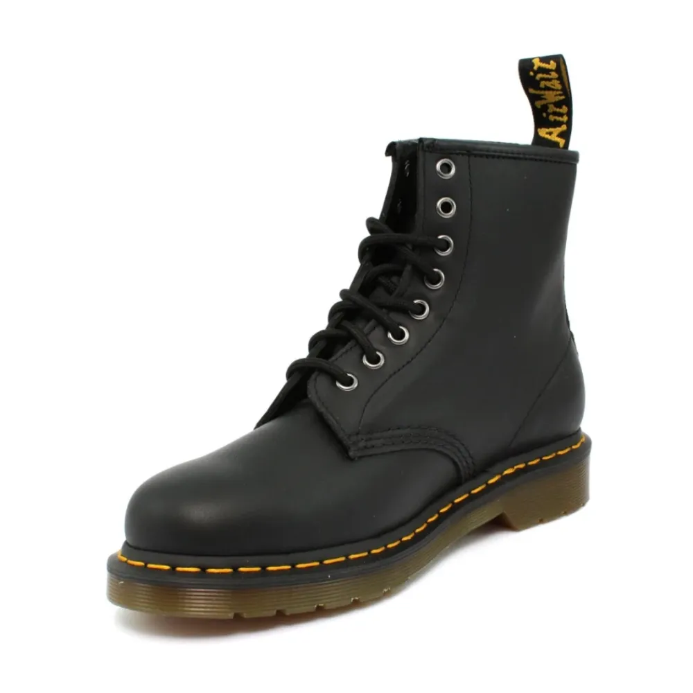 Støvler<Dr. Martens 1460 Nappa Læder Snørestøvler Sort