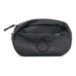 Tasker^Stone Island 9200003 Nylon Metal Bæltetaske Sort