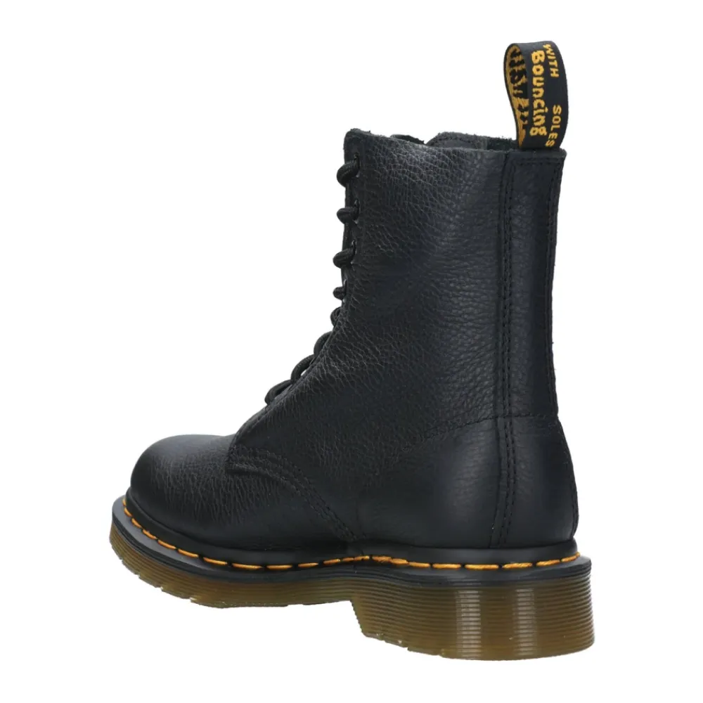 Støvler^Dr. Martens 1460 Pascal Virginia Ankelstøvler Sort