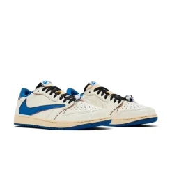 Sneakers^Jordan 1 Retro Low OG SP Fragment x Travis Scott Multifarvet