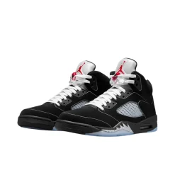 Træningssko^Jordan 5 Retro OG Black Metallic Reimagined Sort