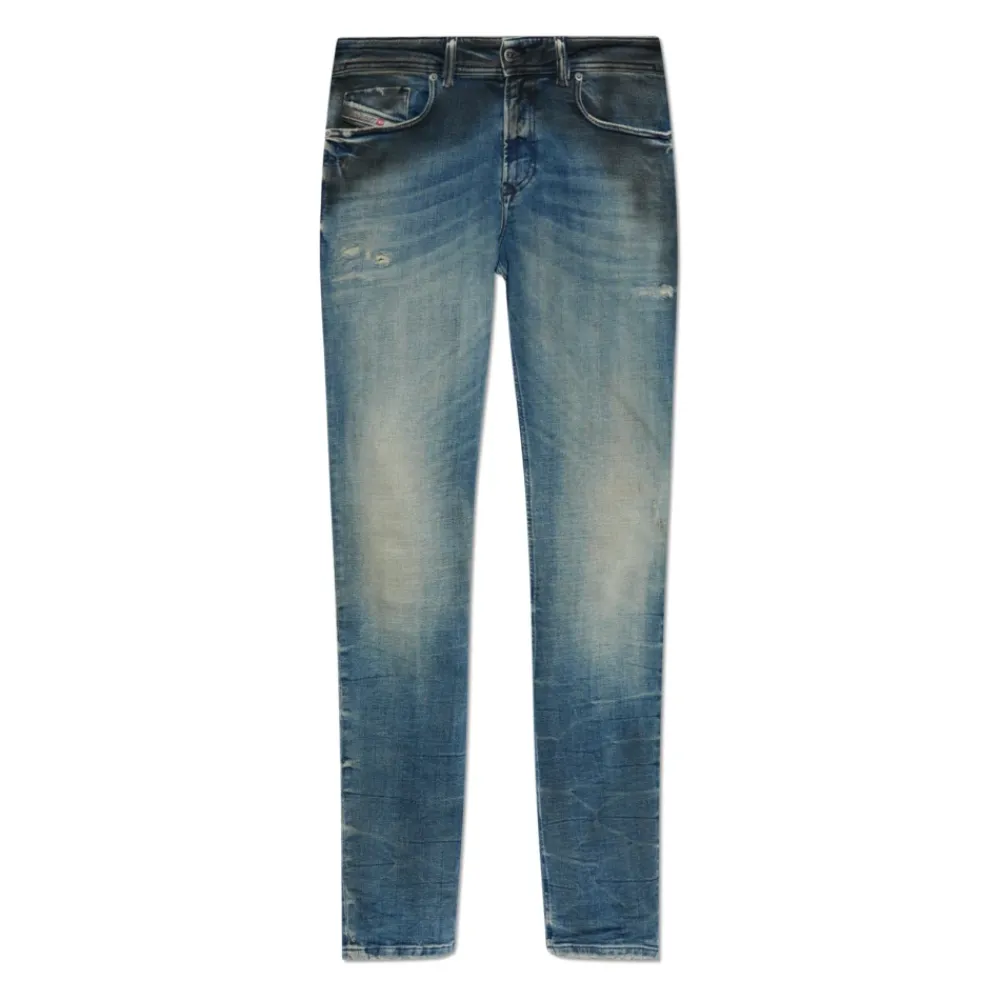 Jeans^Diesel 1979 SLEENKER Jeans Blå