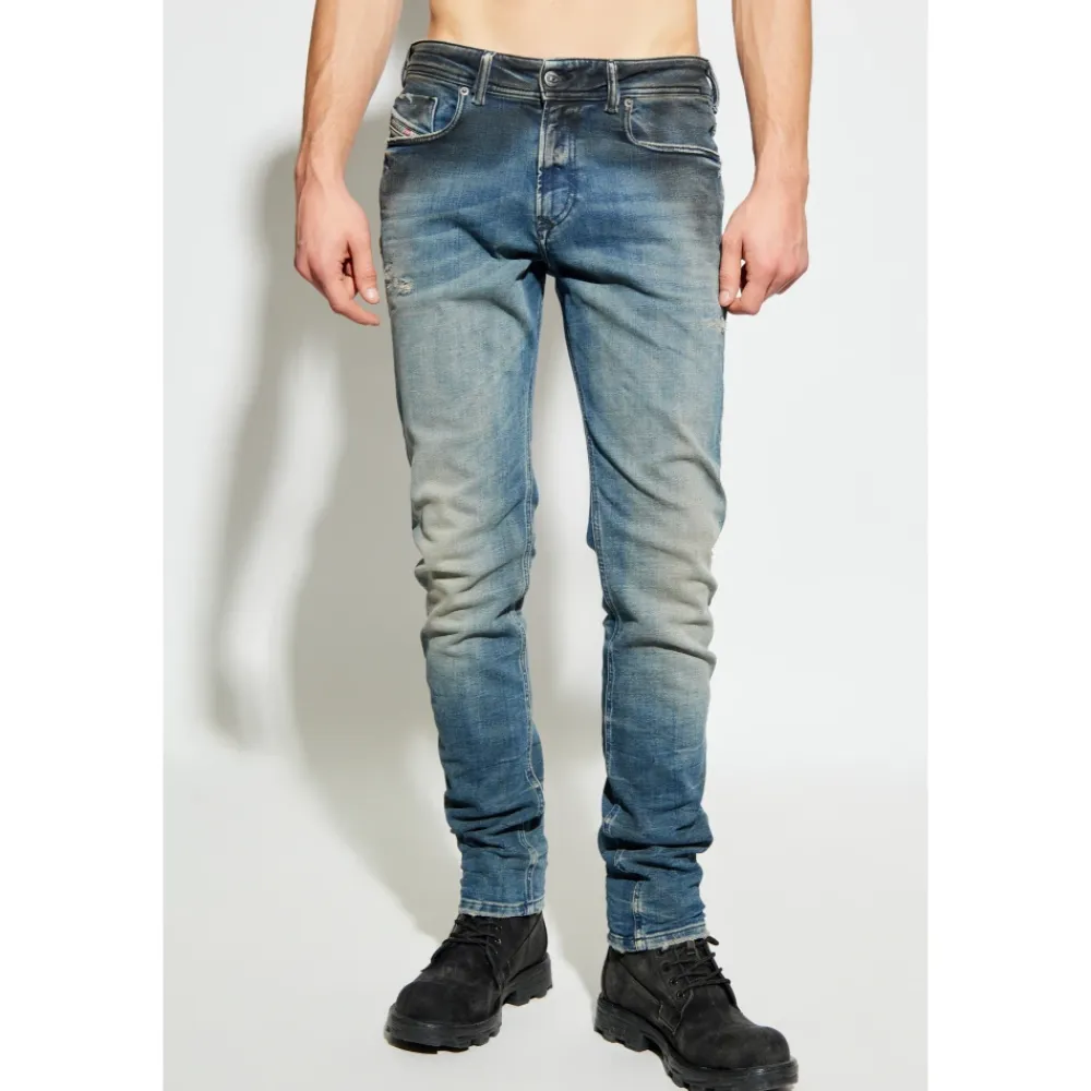 Jeans^Diesel 1979 SLEENKER Jeans Blå