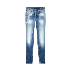 Jeans^Diesel 1979 Sleenker Jeans Blå