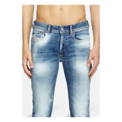 Jeans^Diesel 1979 Sleenker Jeans Blå