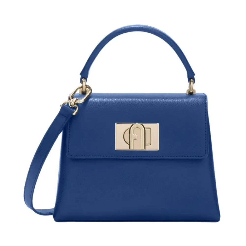 Bæltetasker^Furla 1927 Top Handle Mini Blå