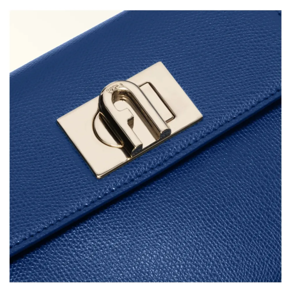 Bæltetasker^Furla 1927 Top Handle Mini Blå