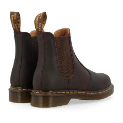 Chelsea Boots|Støvler^Dr. Martens 2976 YS Dark Brown Crazy Horse Chelsea Støvler Brun