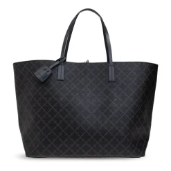 Indkøbstasker^By Malene Birger Abi shopper taske Sort