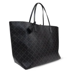 Indkøbstasker^By Malene Birger Abi shopper taske Sort