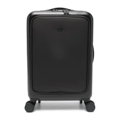 Kufferter<Emporio Armani ABS Carry-On Kuffert med Saffiano-detalje og Ørneplade Sort