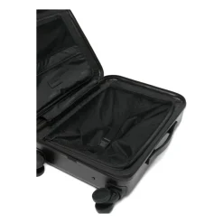 Kufferter<Emporio Armani ABS Carry-On Kuffert med Saffiano-detalje og Ørneplade Sort