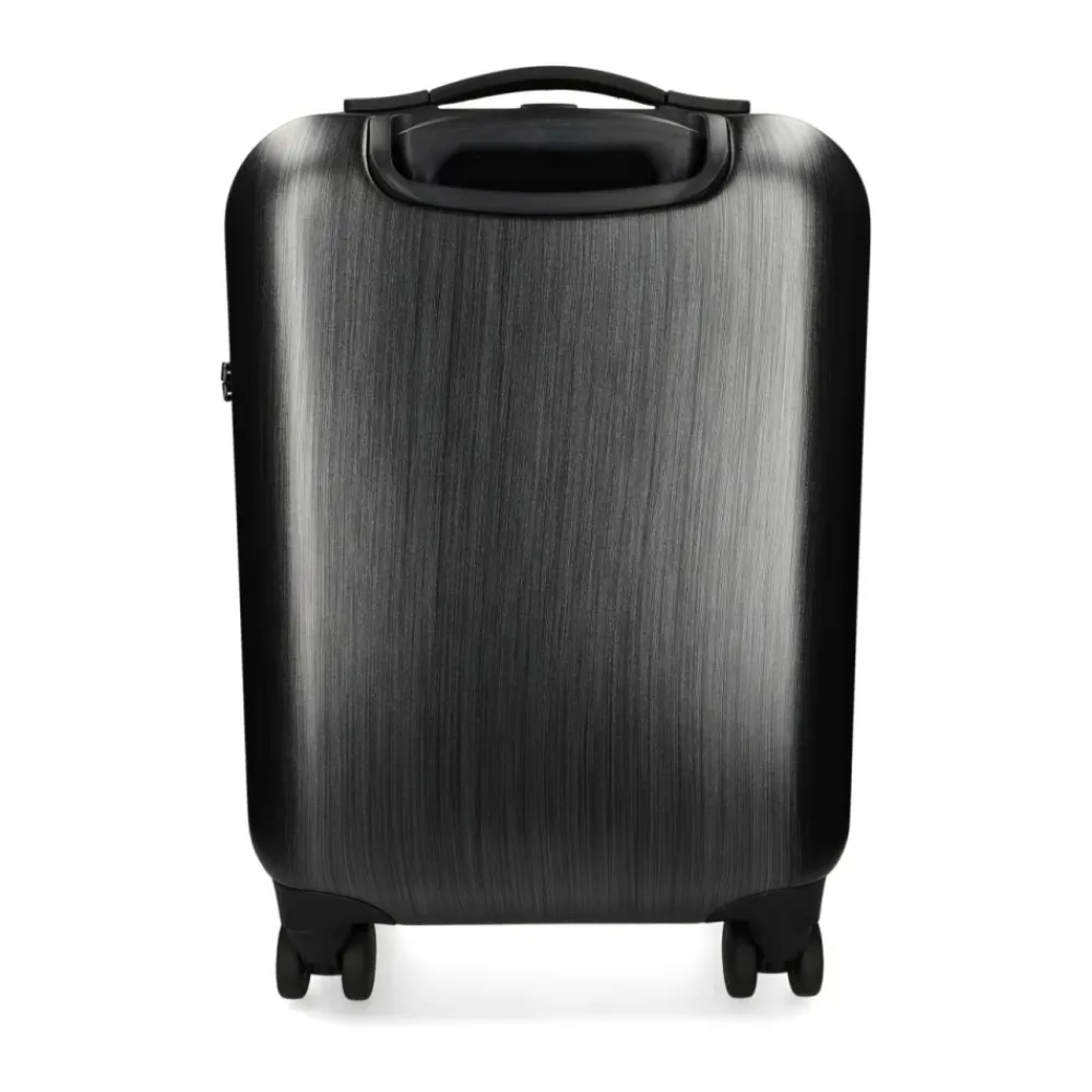 Kufferter^Emporio Armani ABS Carry-On Taske med Overdimensioneret Præget Ørn Grå