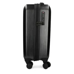 Kufferter<Emporio Armani ABS Carry-On Taske med Overdimensioneret Præget Ørn Grå