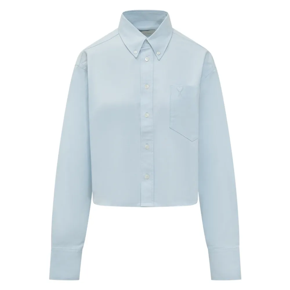 Bluser & Skjorter^Ami Paris ADC Button Down Shirt Blå