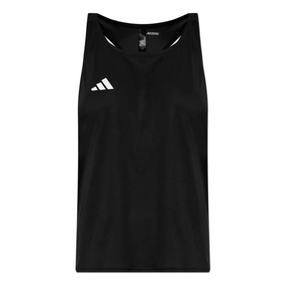 T-Shirts & Toppe^Adidas Adizero Essentials Løbe Tanktop Sort