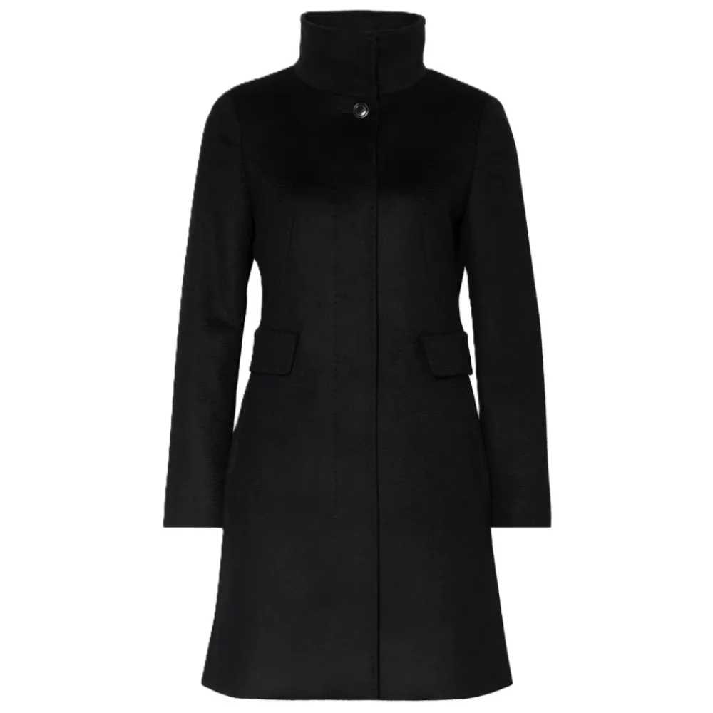 Frakker<Max Mara Studio Agnese Coat Sort