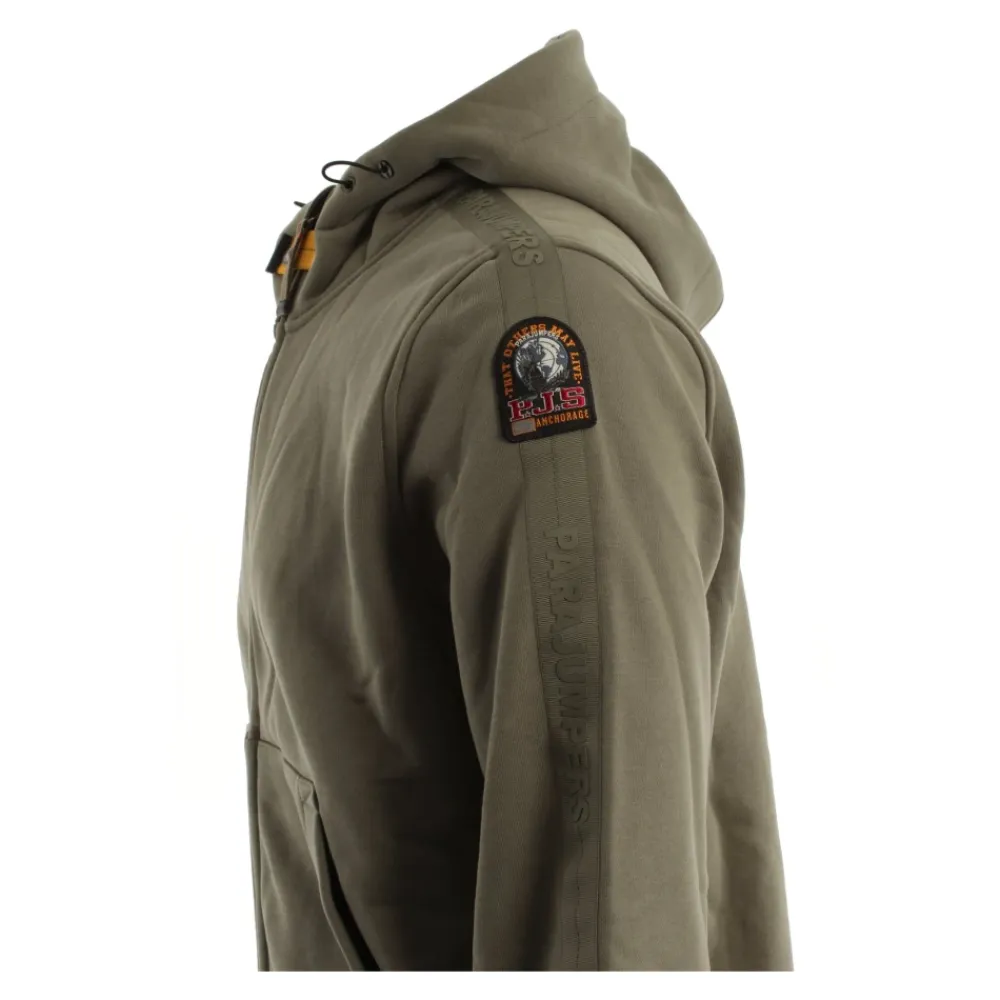 Trøjer^Parajumpers Aldrin Full-Zip Hoodie Grøn