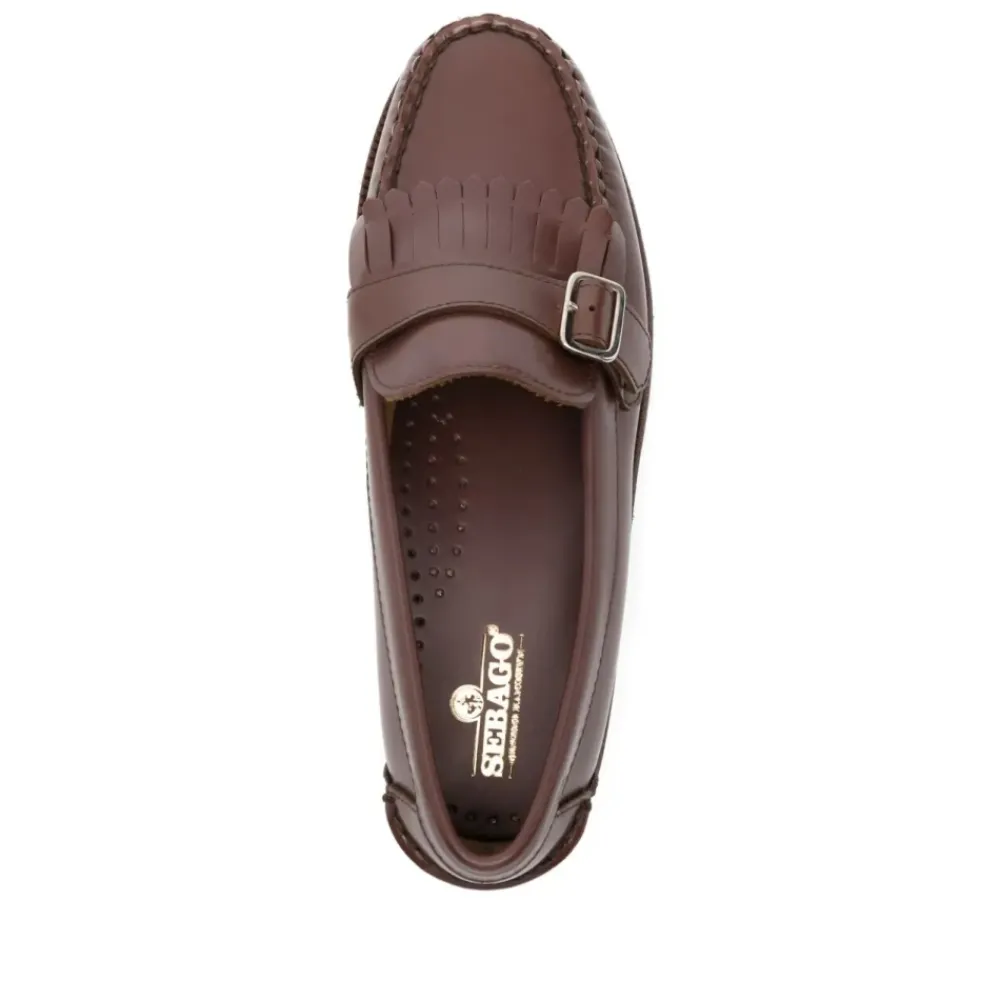 Loafers<Sebago Ales Moccasin Brun