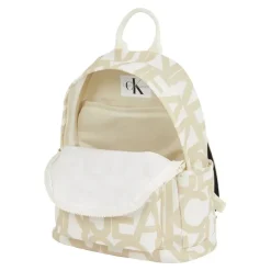 Tasker^Calvin Klein Jeans Allover Logo Backpack Beige