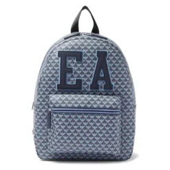 Tasker<Armani Allover Logo Backpack Blå