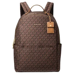 Rygsække^Michael Kors Alsindig Sable Rygsæk med Signaturprint Brun