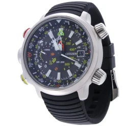 Ure<CITIZEN Altichron Eco Drive Super Titanio Sort