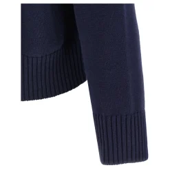 Strik^Ami Paris Ami De Coeur Crewneck Sweater Blå