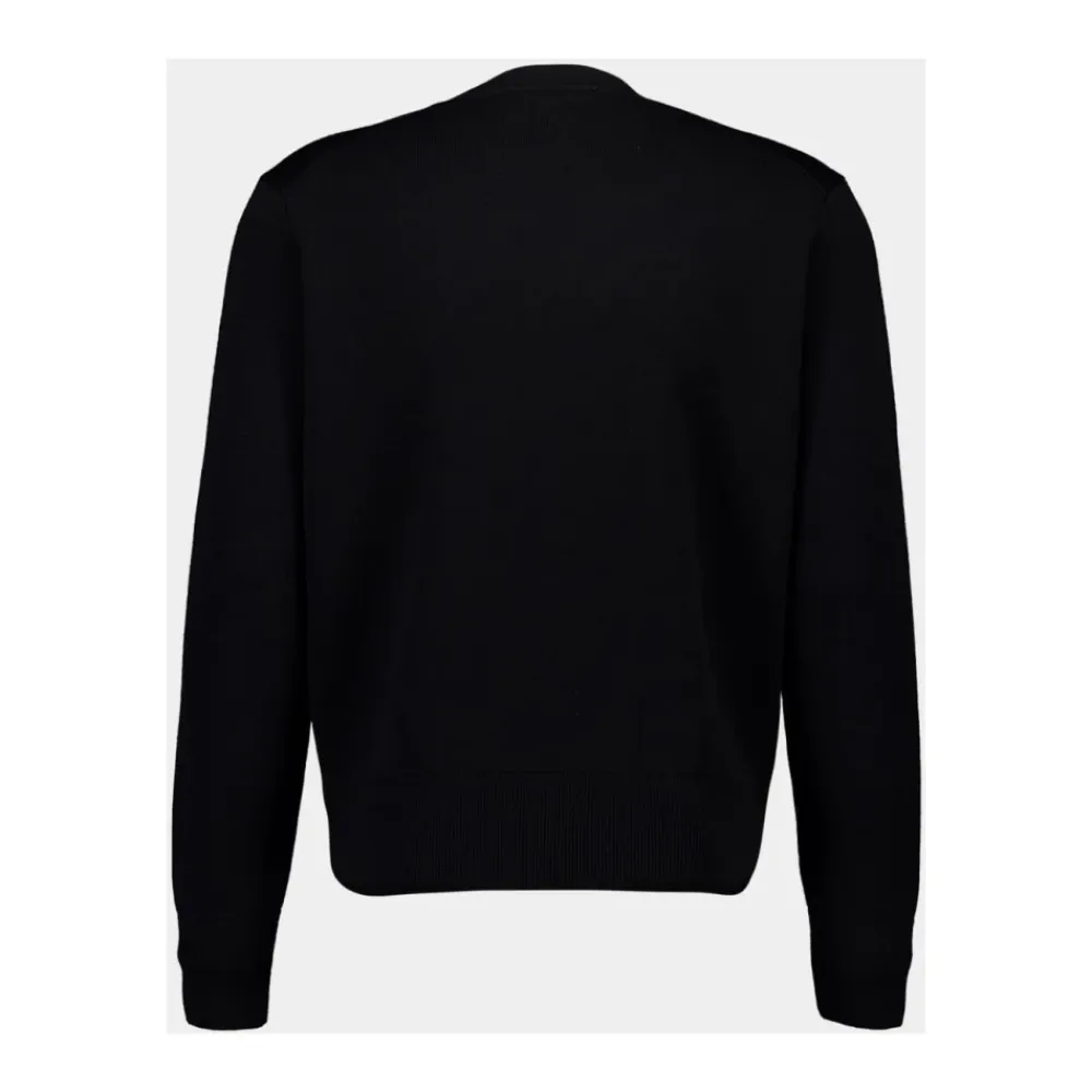 Strik^Ami Paris Ami de Coeur Crewneck Sweater Sort