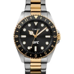 Ure^Timex Analog Rustfrit Stål Ur UFC Deput Multifarvet
