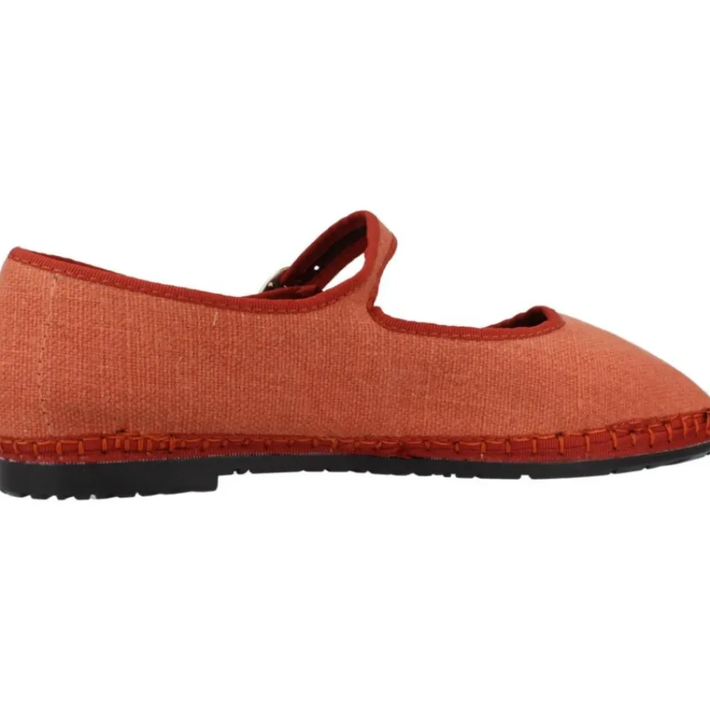 Ballerina Sko^Flabelus Anastasia Mary Jane Orange