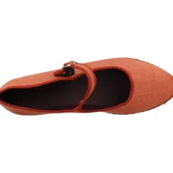 Ballerina Sko^Flabelus Anastasia Mary Jane Orange