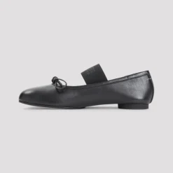 Ballerina Sko^MM6 Maison Margiela Anatomic Numeric Ballerinaer Sort