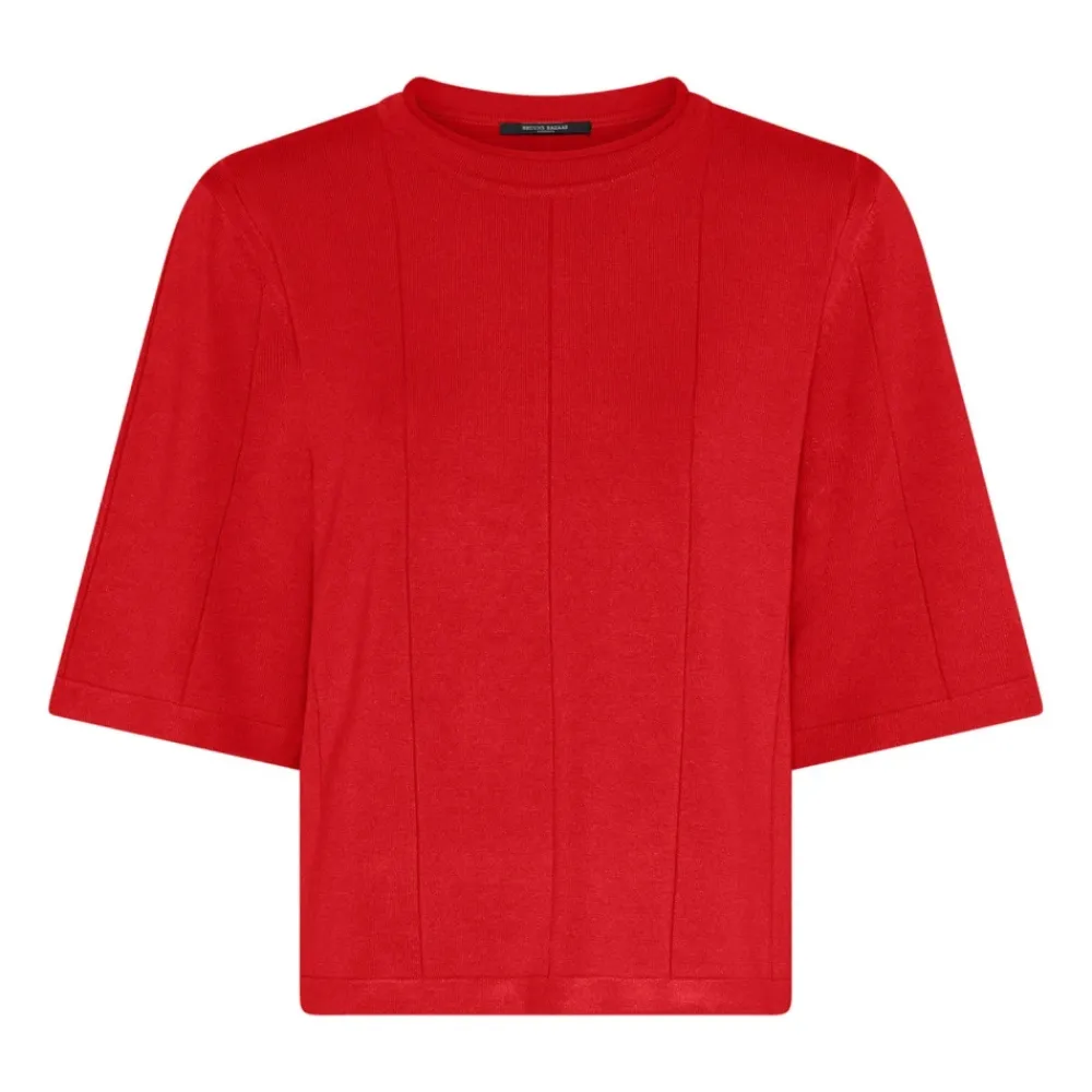 Striktrøjer & Sweatere<Bruuns Bazaar AnemoneBBGliandra Knit Rød