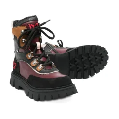 Støvler^Dsquared2 Anfibi con logo Multifarvet