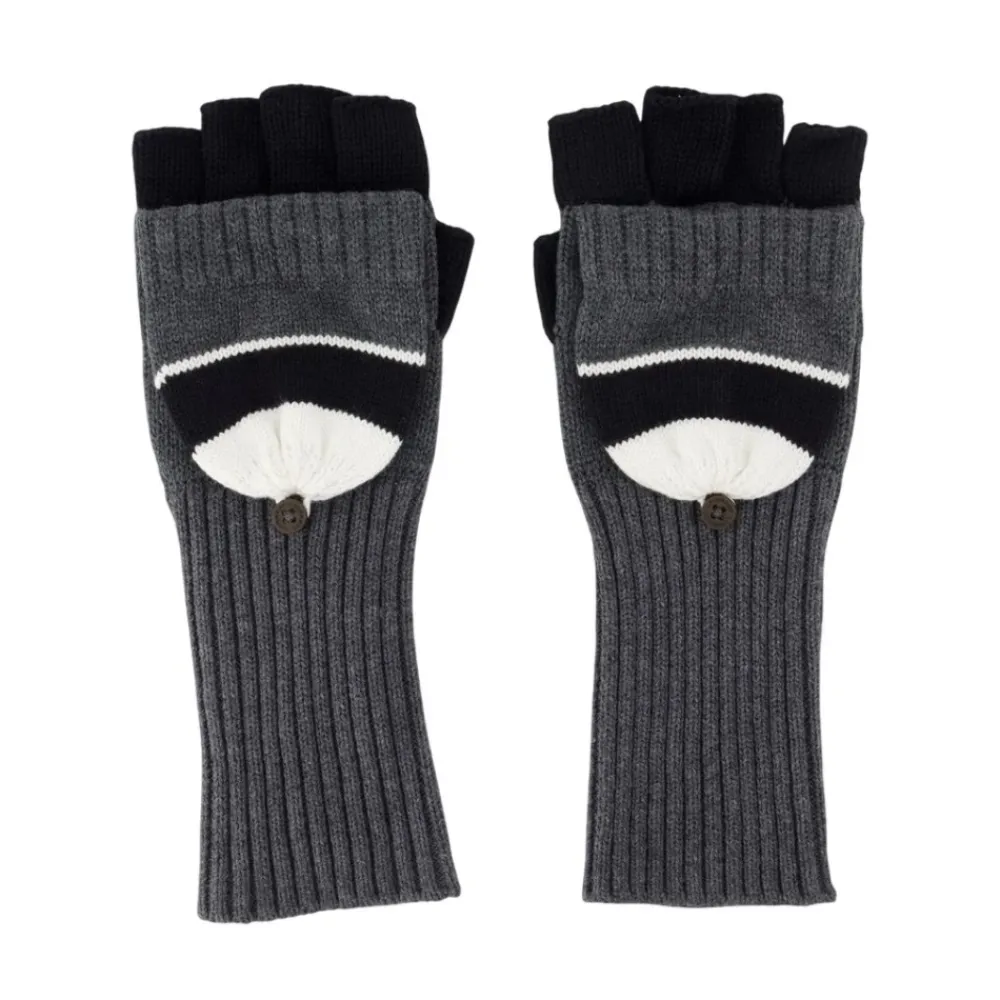 Handsker|Handsker^LOVERBOY by Charles Jeffrey Animal Gloves Grå