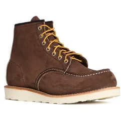 Støvler^Red Wing Shoes Ankelstøvler i ruskind med Vibram-sål Brun