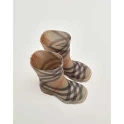 Gummistøvler<Burberry Ankle Boot Bambino Beige