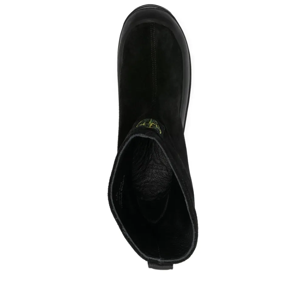 Vinterstøvler<Stone Island Ankle Boots Sort