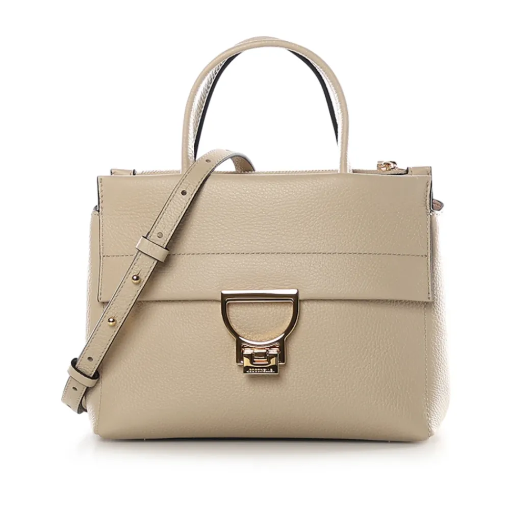 Håndtasker^Coccinelle Arlettis Medium Håndtaske Beige