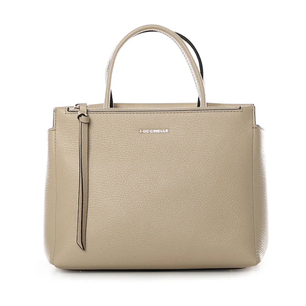 Håndtasker^Coccinelle Arlettis Medium Håndtaske Beige